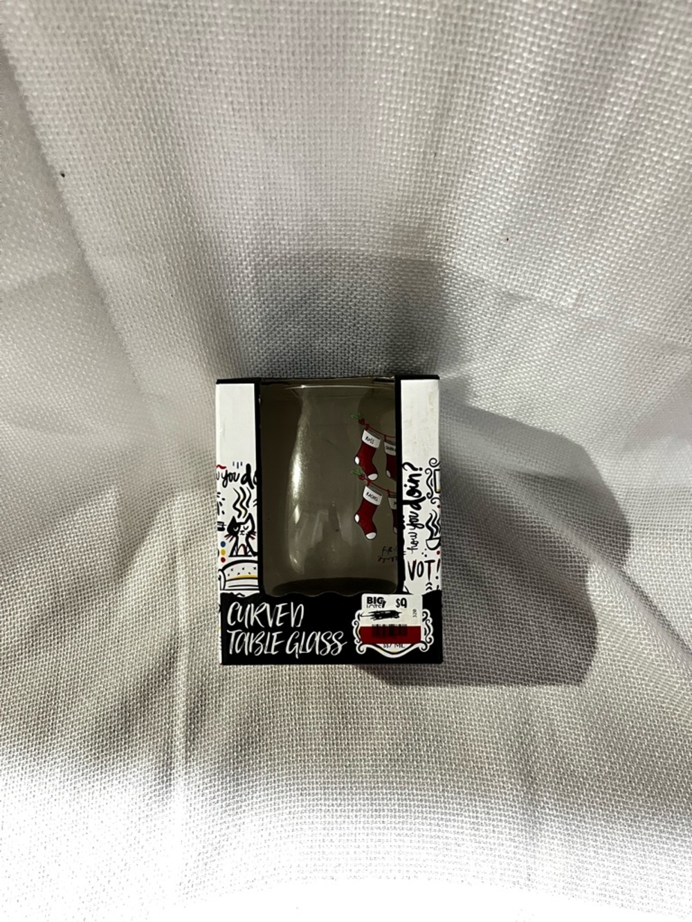 Friends The Television Series Christmas Glass